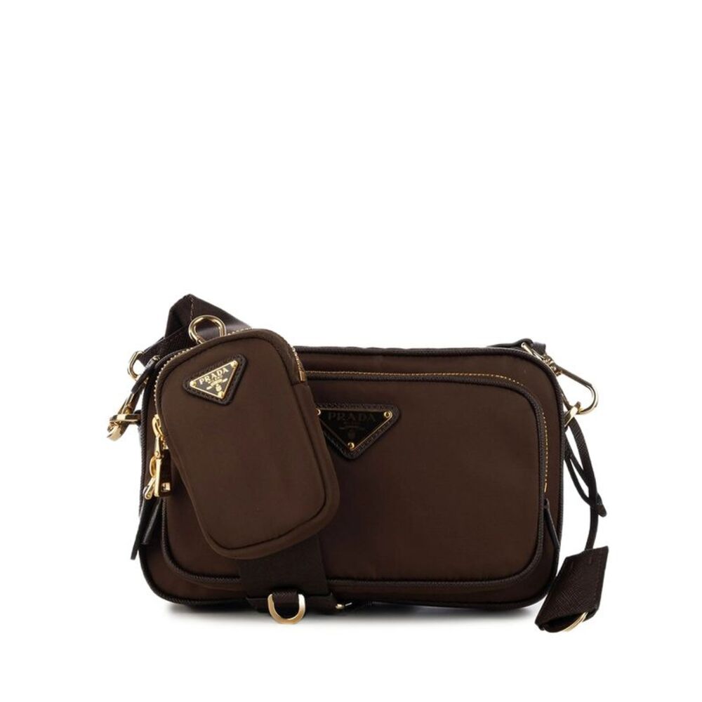 Prada Brown Satchels & Cross Body Bags Women